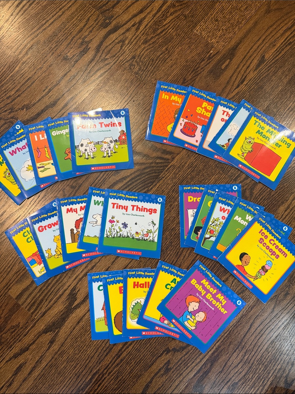 Scholastic First Little Readers Level B, 25 Books Included